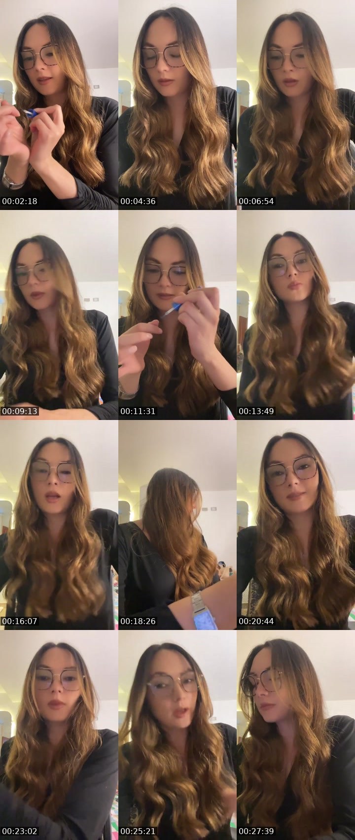 Contact-sheet preview of Annis🌸🐟's Liveme recording