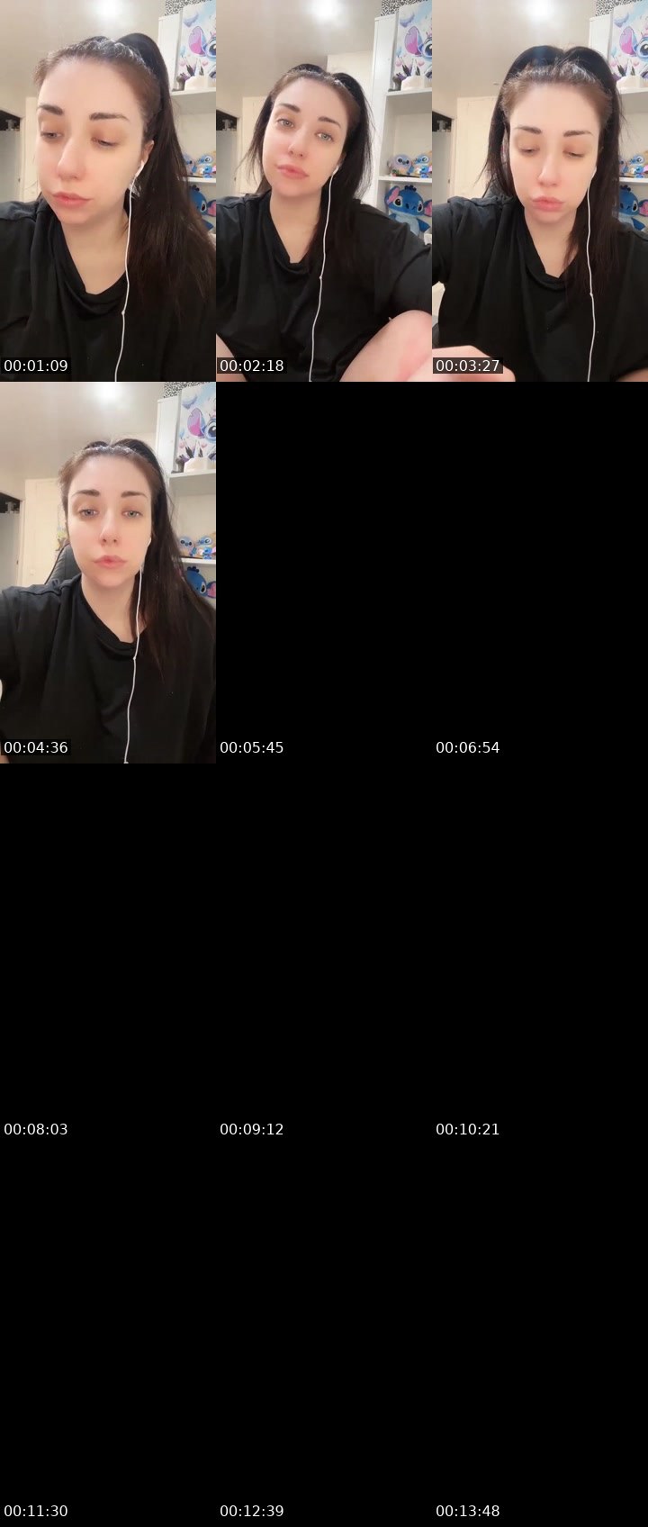 Contact-sheet preview of Victoria🇷🇺's Liveme recording