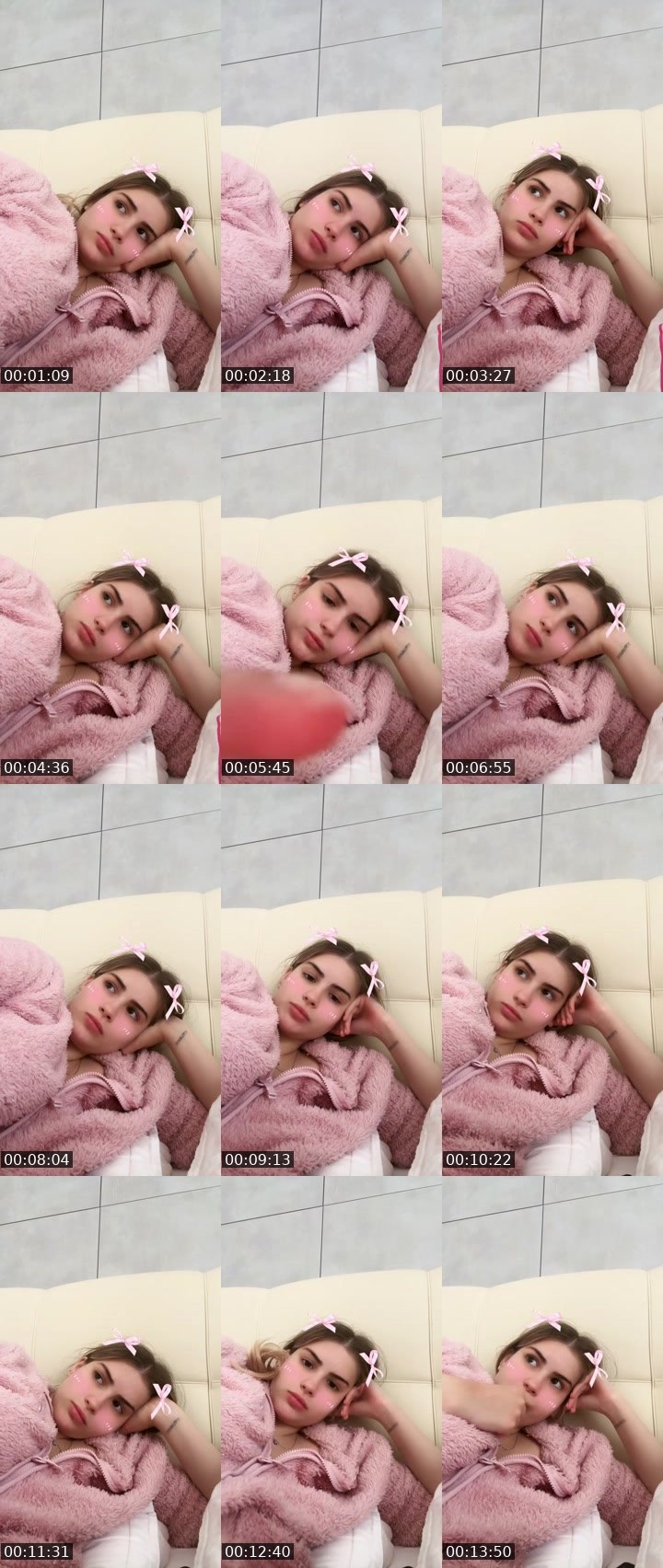 Contact-sheet preview of Lovely_kitty's Liveme recording