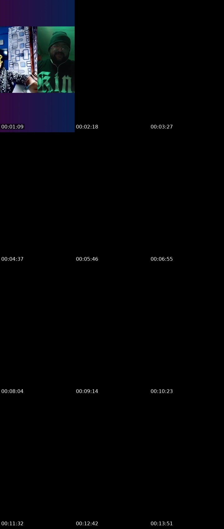 Contact-sheet preview of Lilly ⭐🌟's Liveme recording