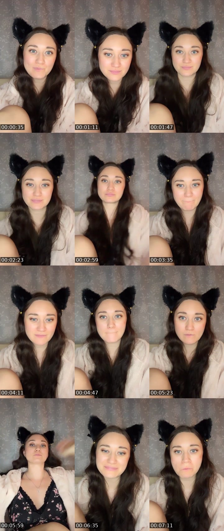 Contact-sheet preview of Isida's Liveme recording