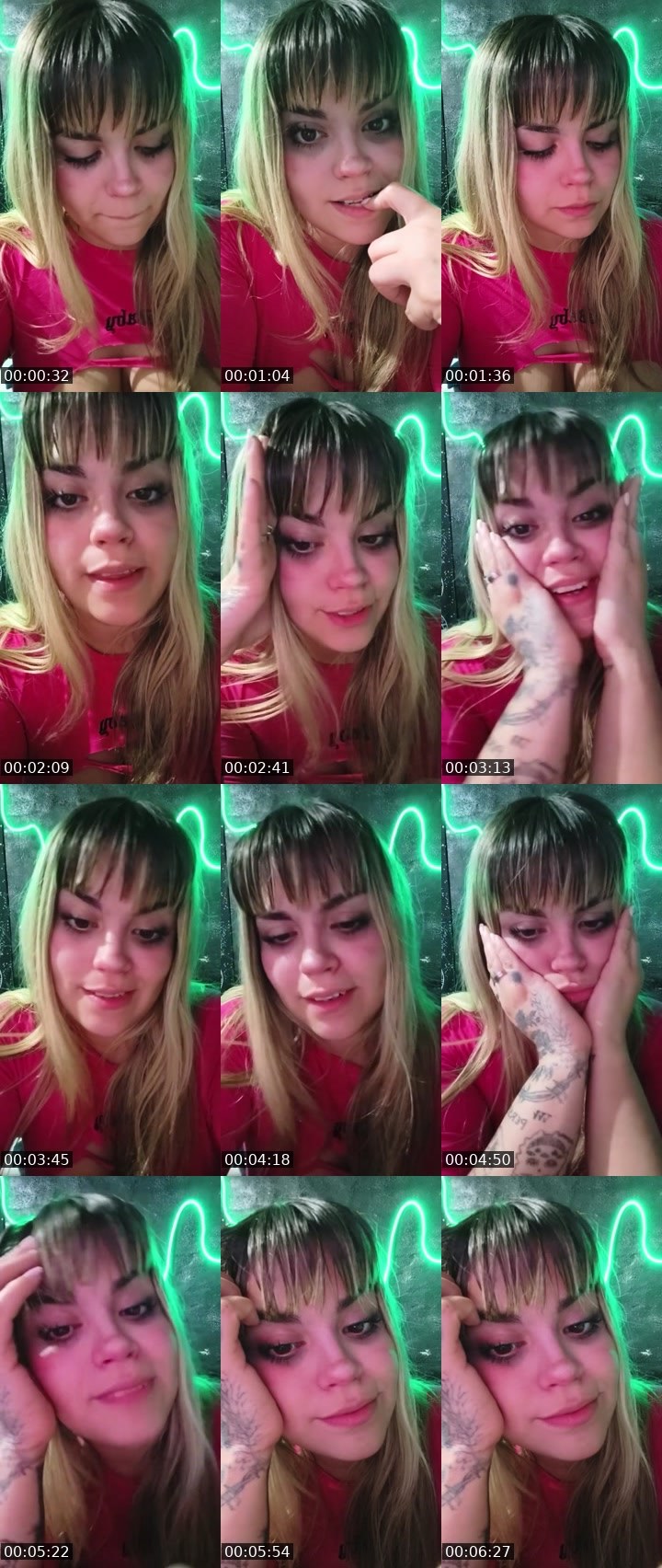 Contact-sheet preview of ꪑꪮꪮꪀ🫧⃝𖤐's Liveme recording