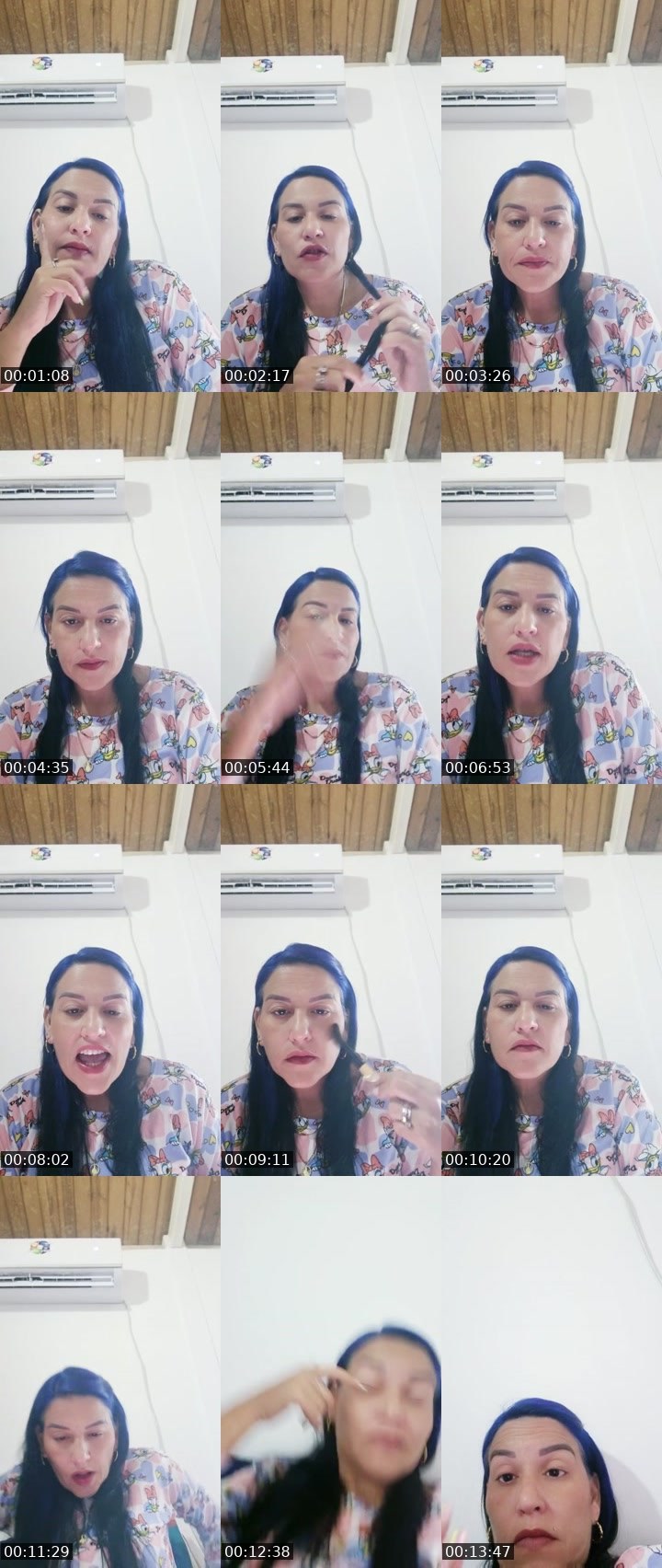 Contact-sheet preview of KANY💫✨️'s Liveme recording