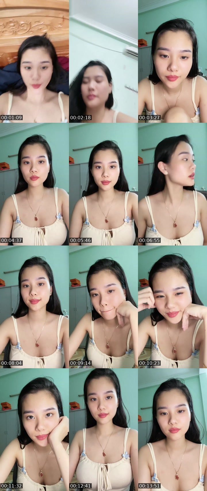 Contact-sheet preview of Aylimm's Liveme recording