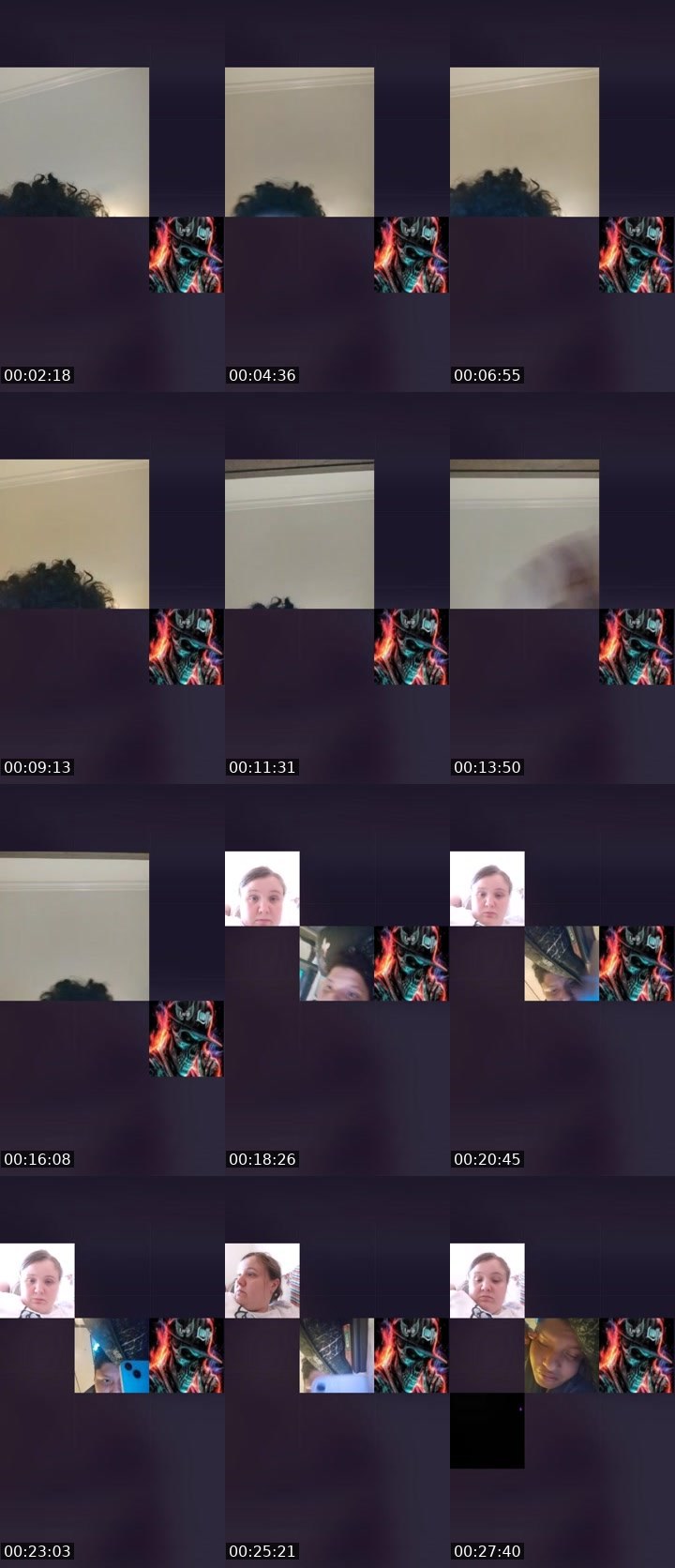 Contact-sheet preview of 🌹NR🌹🐯 Lilly's Liveme recording