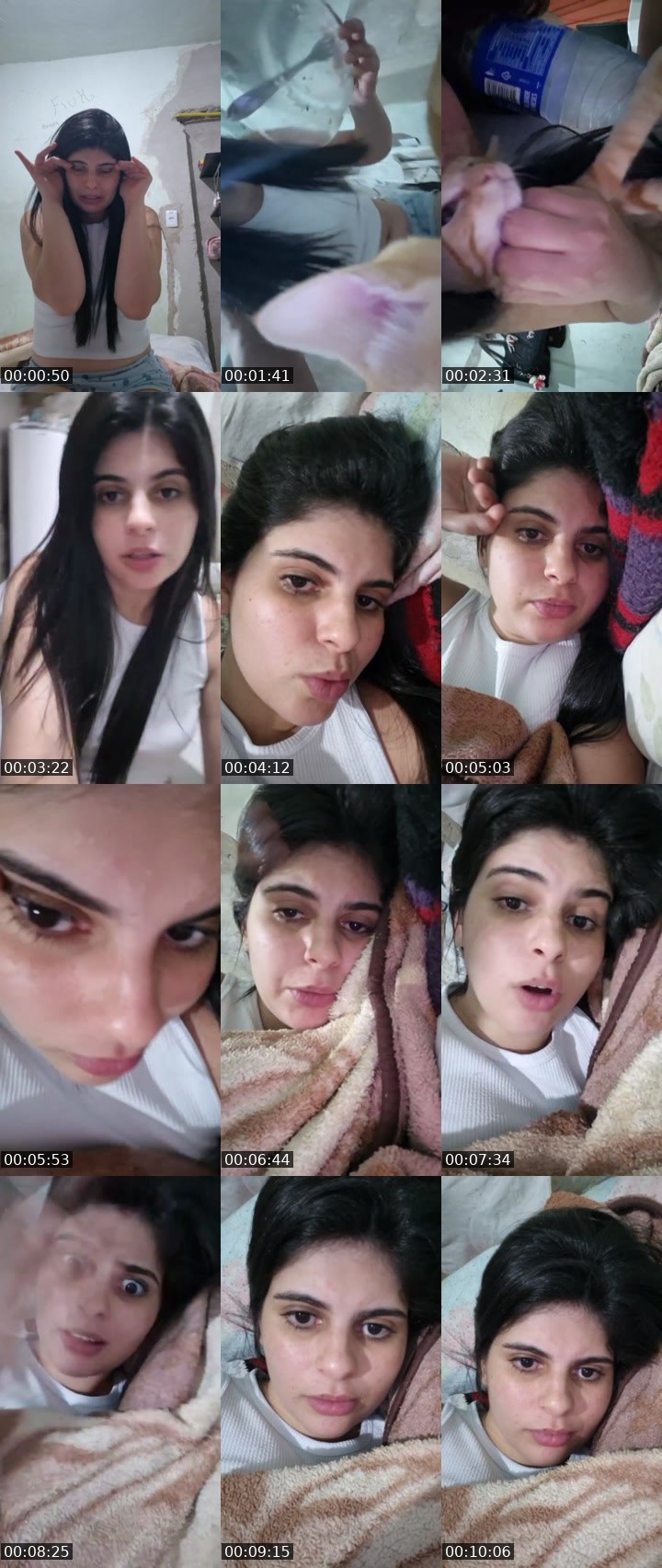 Contact-sheet preview of Angel🍓's Liveme recording