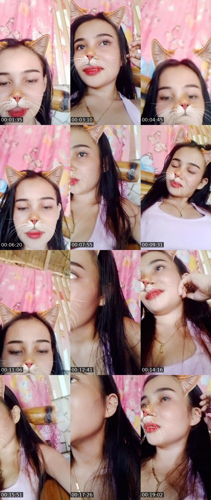 Contact-sheet preview of 3k👸Jess🦄's Liveme recording