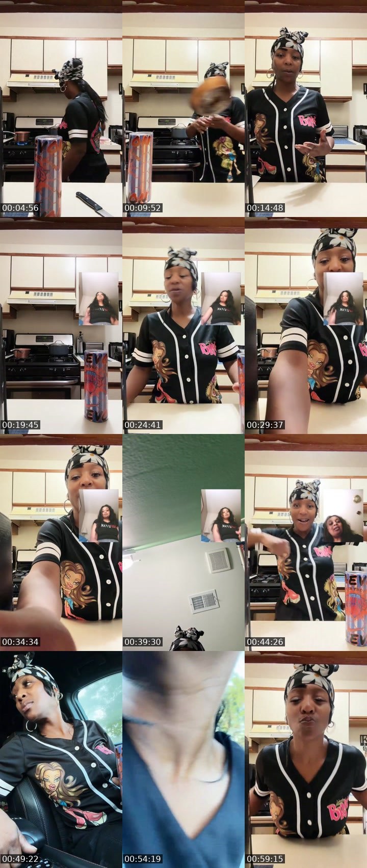 Contact-sheet preview of KissMyCrown👻4G💨💨's Liveme recording