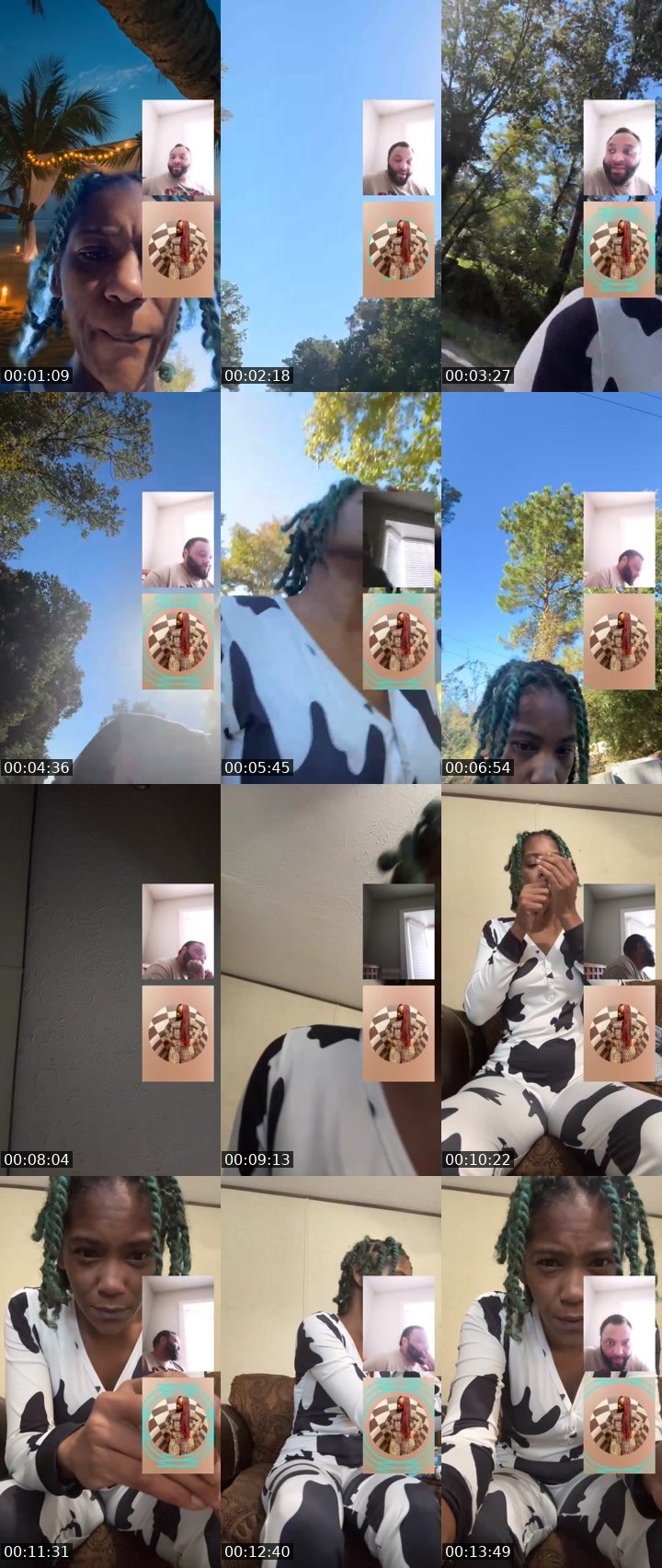 Contact-sheet preview of StayNYoFinaoLane🏁's Liveme recording