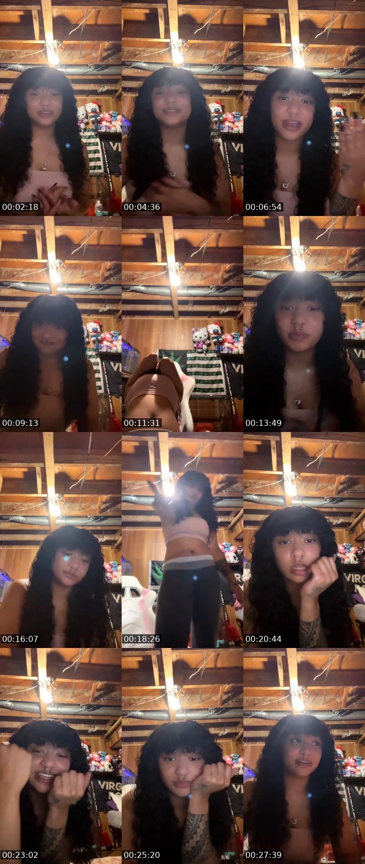 Contact-sheet preview of Milaa<3's Liveme recording