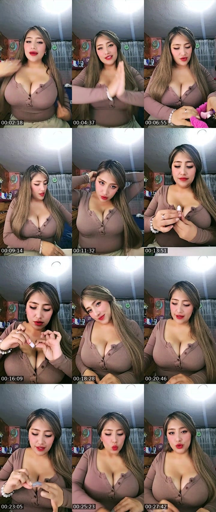 Contact-sheet preview of 🌐👻𝓓ulce🍒's Liveme recording