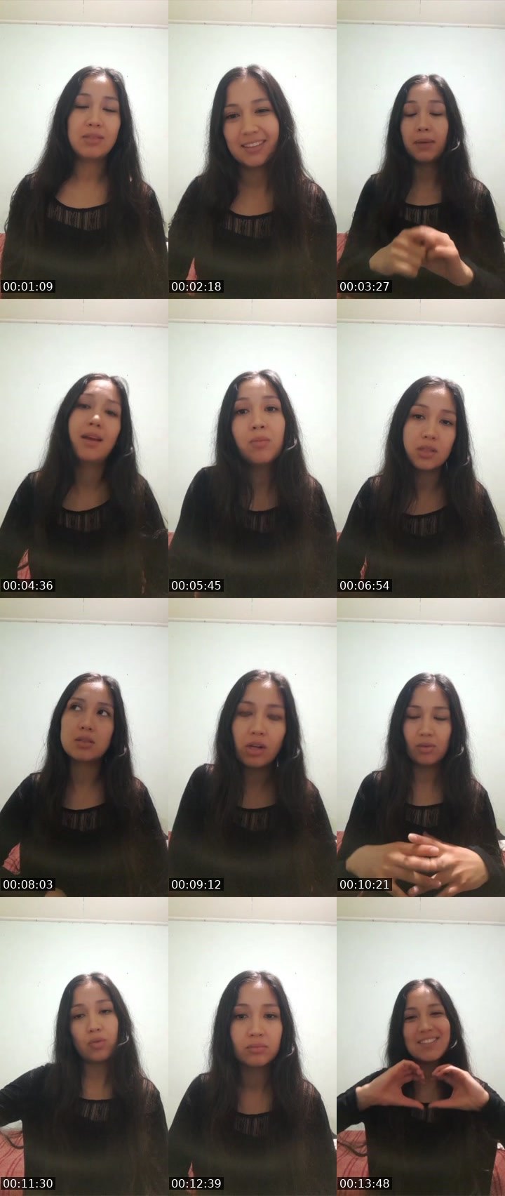 Contact-sheet preview of Nicole 🧿's Liveme recording