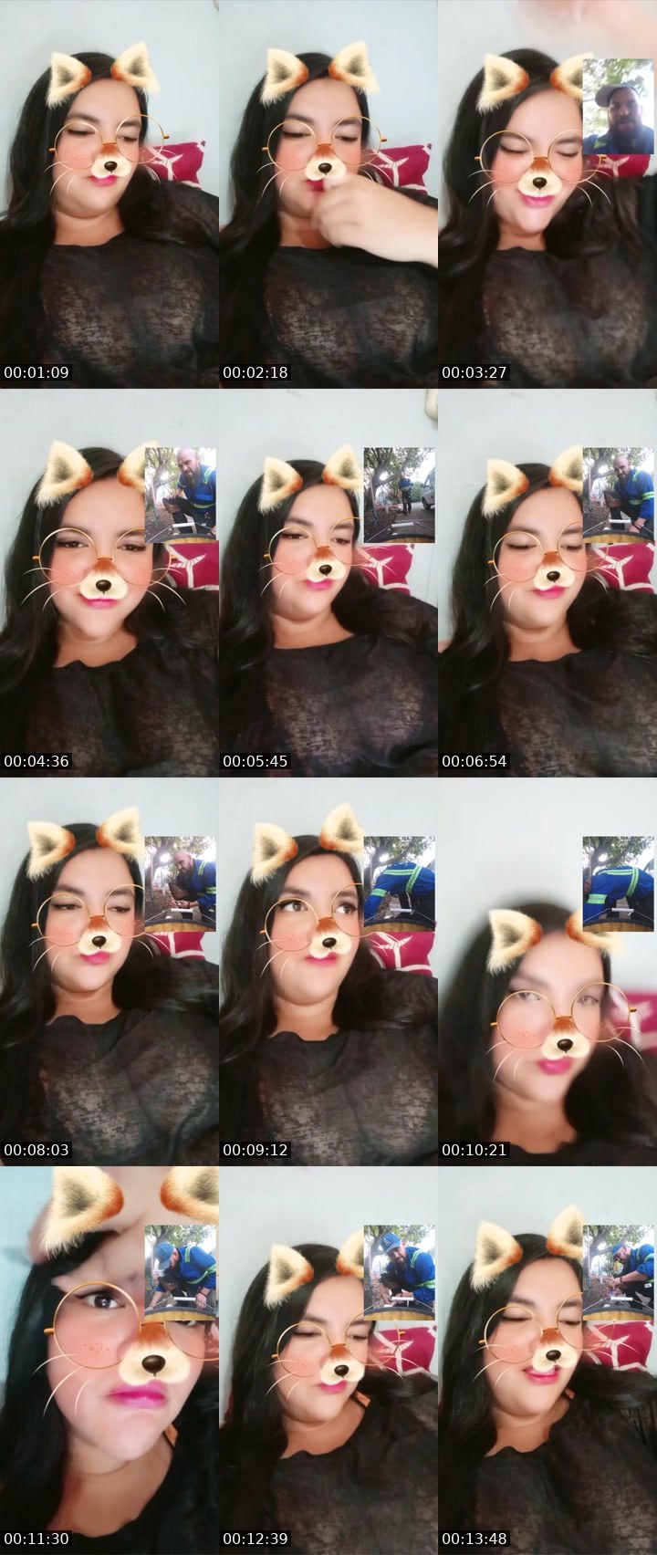 Contact-sheet preview of 🔆AngieB😼🥑's Liveme recording