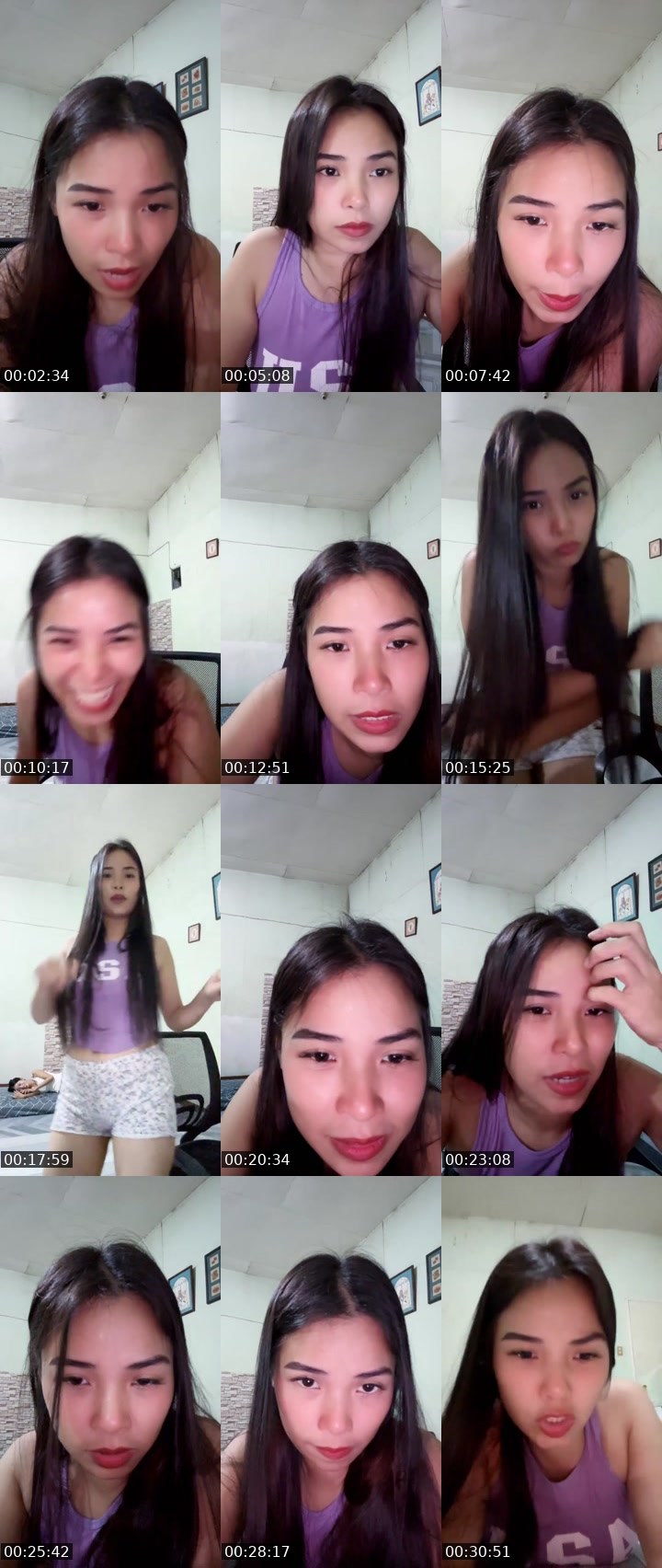 Contact-sheet preview of Missyu's Liveme recording
