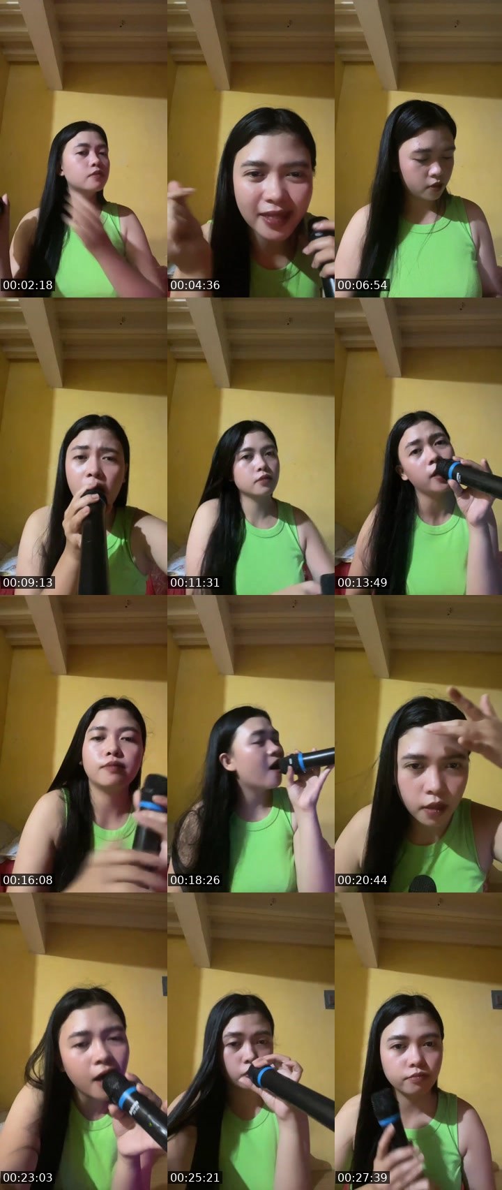 Contact-sheet preview of 👸AMHIRA26🦢's Liveme recording