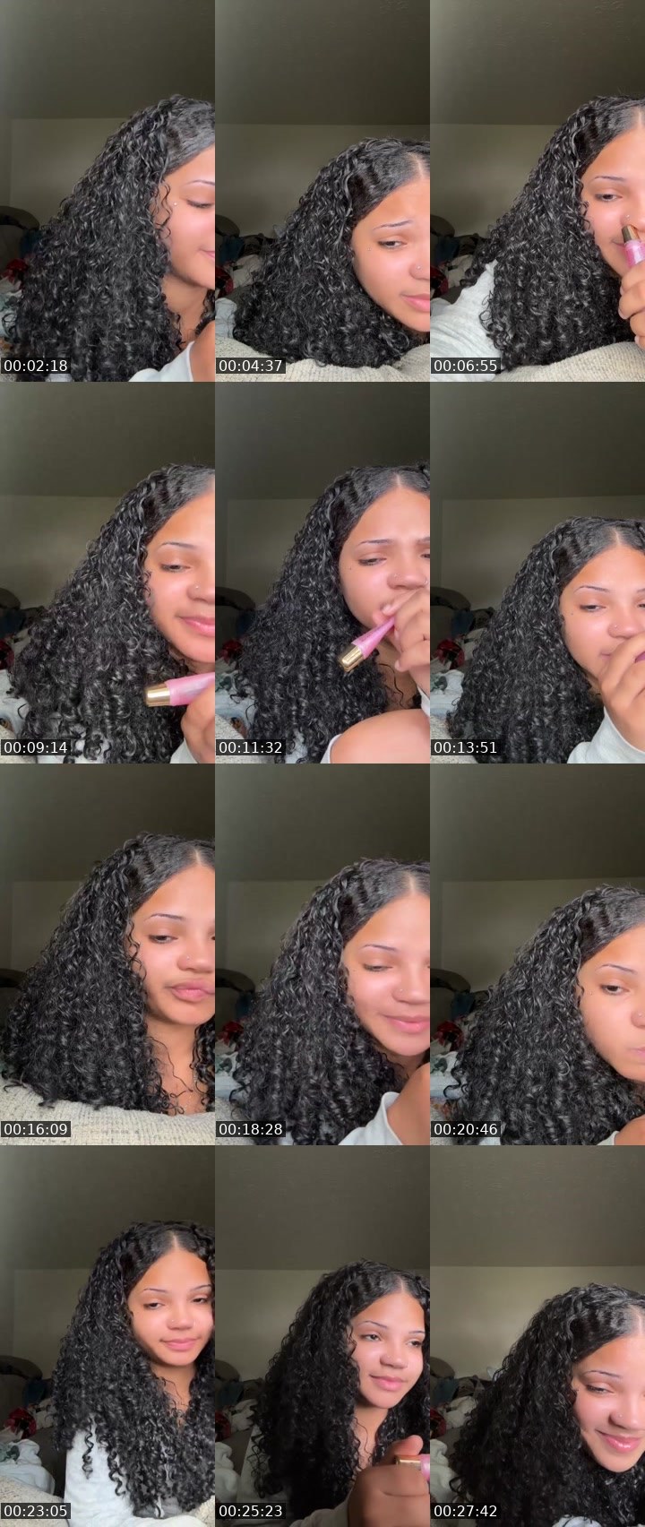 Contact-sheet preview of Bethcooper's Liveme recording
