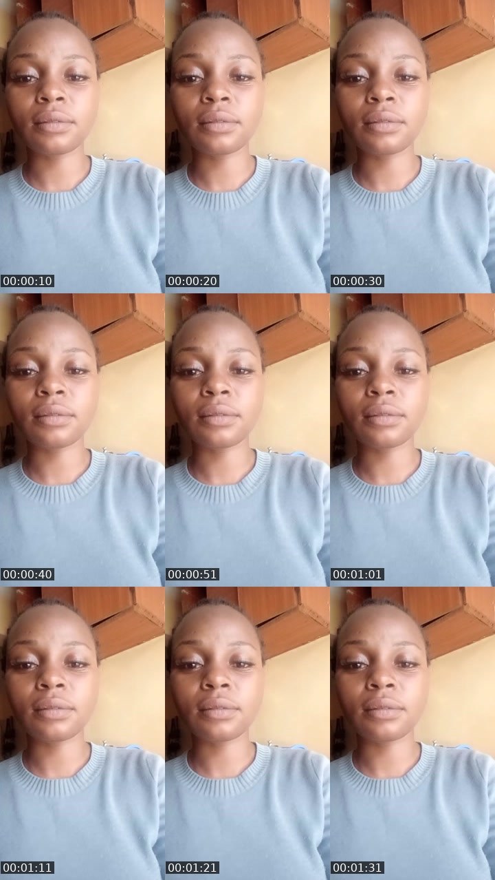 Contact-sheet preview of Makena G's Liveme recording