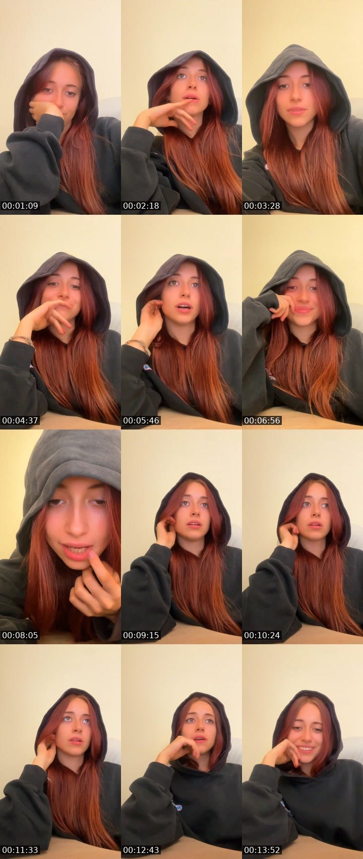 Contact-sheet preview of 🦊𝐕𝐈𝐗𝐘🧚's Liveme recording