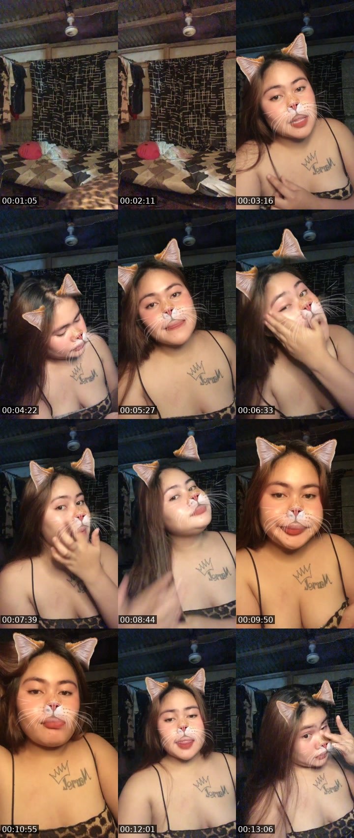 Contact-sheet preview of ᵀᴿˢ&P⭕️𝓜𝓪𝓻𝓲𝓮𝓵♡'s Liveme recording