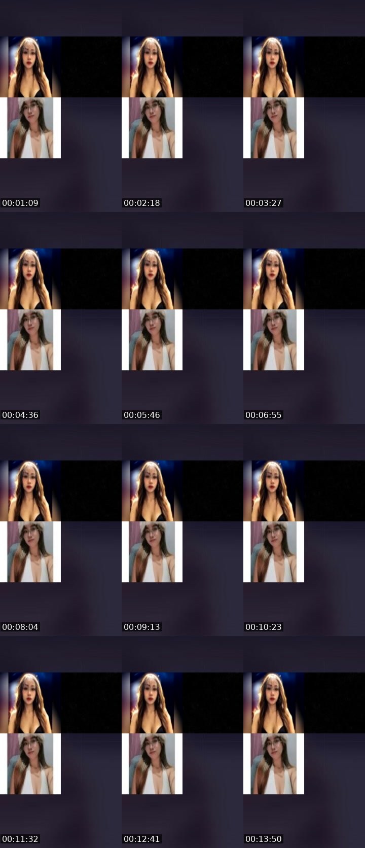 Contact-sheet preview of TA⃟🪽 cHu👼's Liveme recording