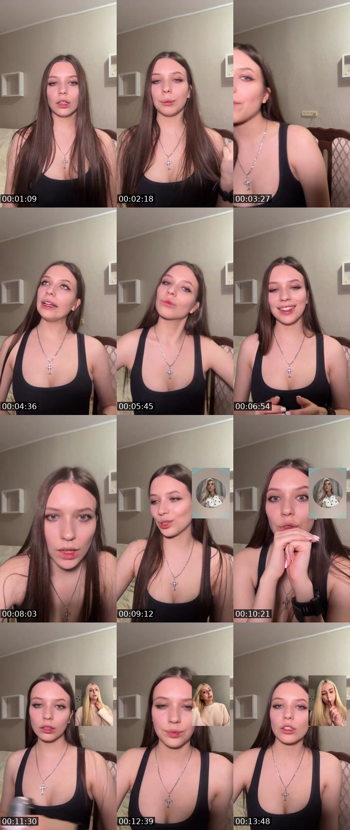 Contact-sheet preview of 🪽madkitty's Liveme recording