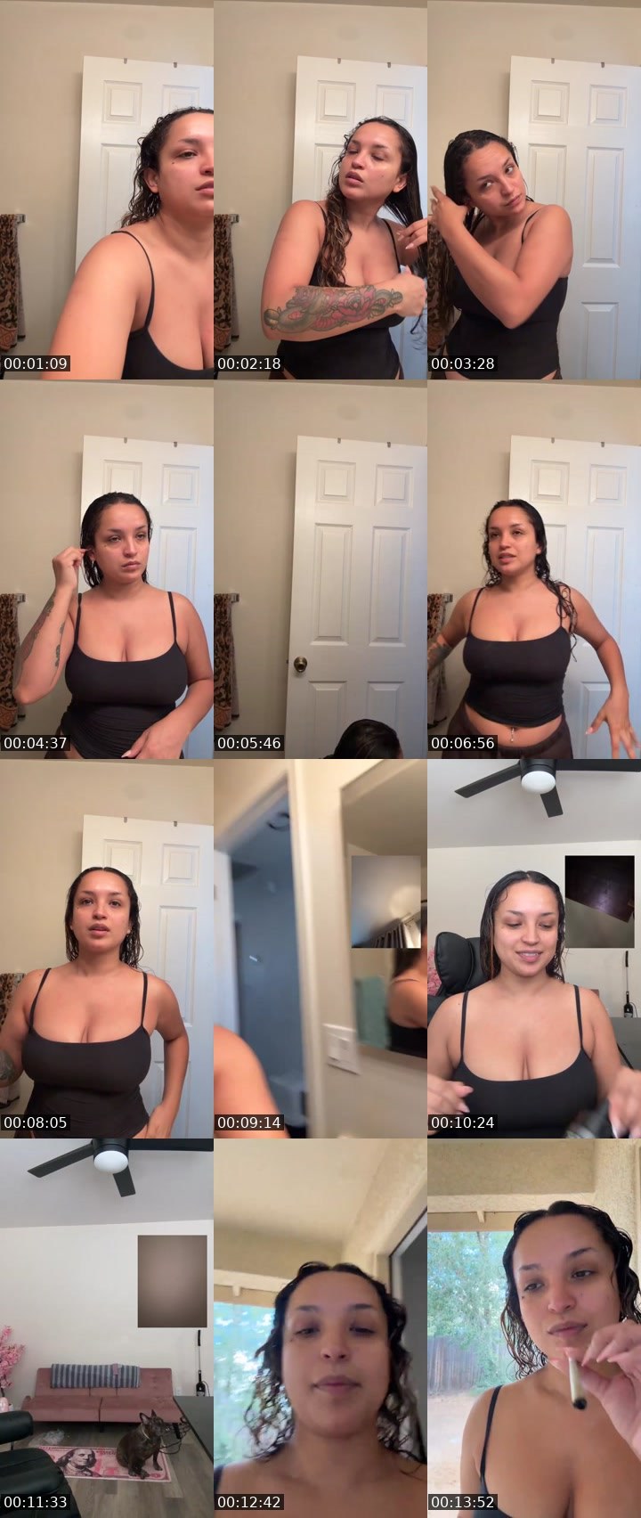 Contact-sheet preview of 𝓟𝓲𝓶𝓹𝓬𝓮𝓼𝓼❥❥'s Liveme recording