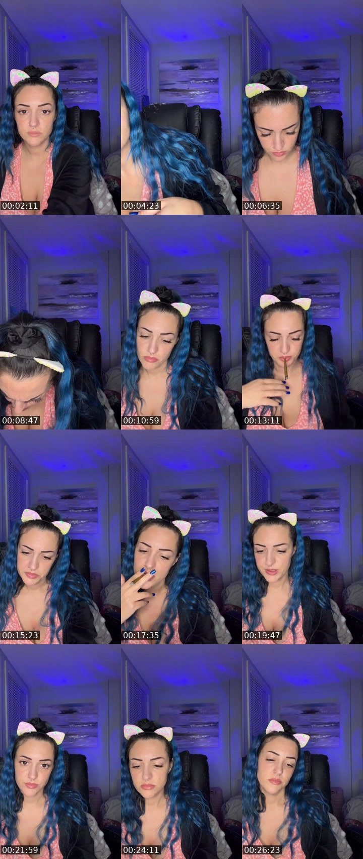 Contact-sheet preview of 😈 KRIS 😈's Liveme recording