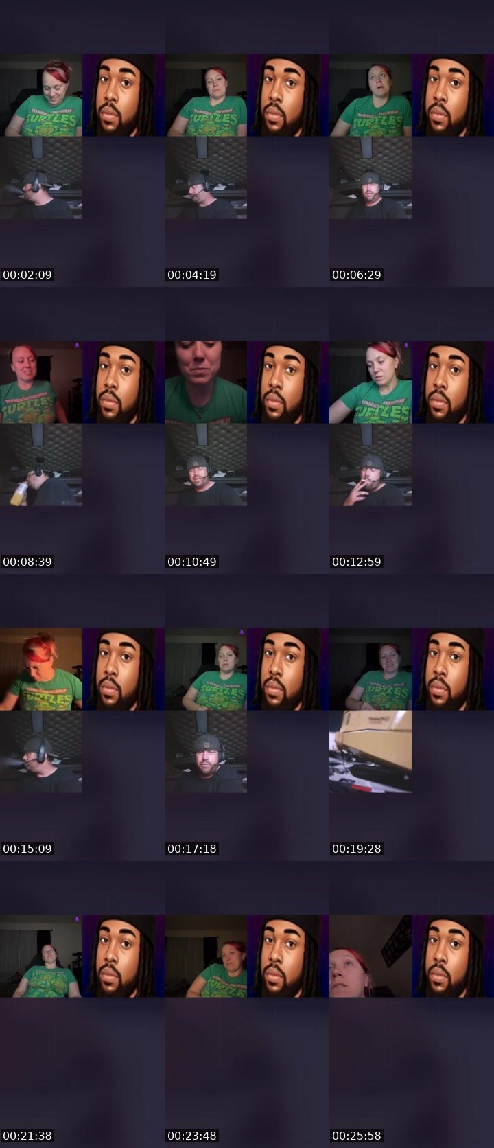 Contact-sheet preview of 🎡ItzUniqueCiCi💋's Liveme recording