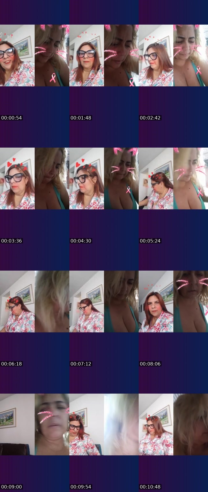 Contact-sheet preview of 🪷♦️Շɼibella's Liveme recording