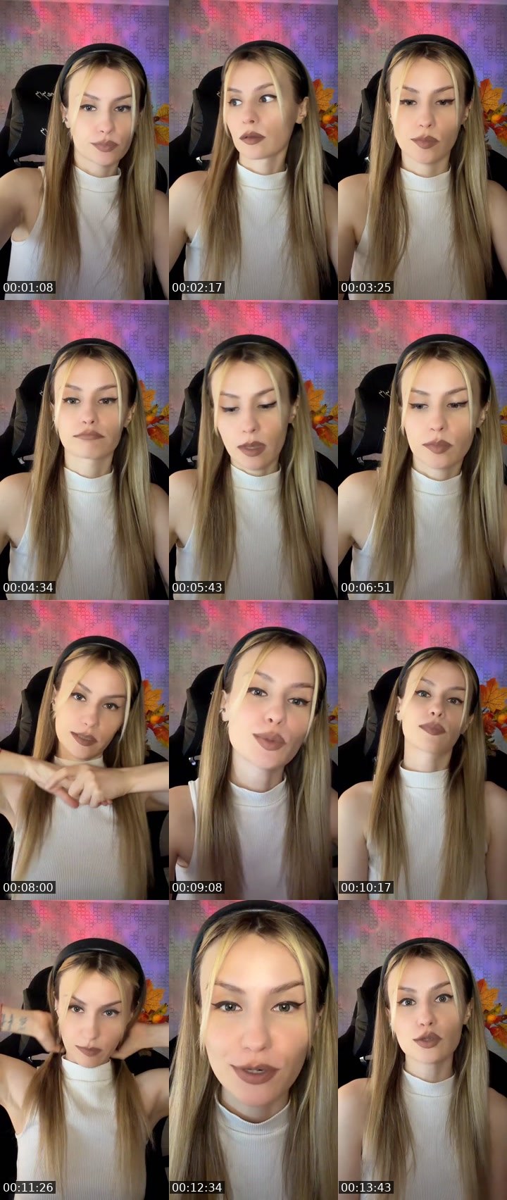 Contact-sheet preview of 🪷𝔇𝔦𝔤𝔦𝔱𝔞𝔩ᴰᴳᴹᶠ's Liveme recording