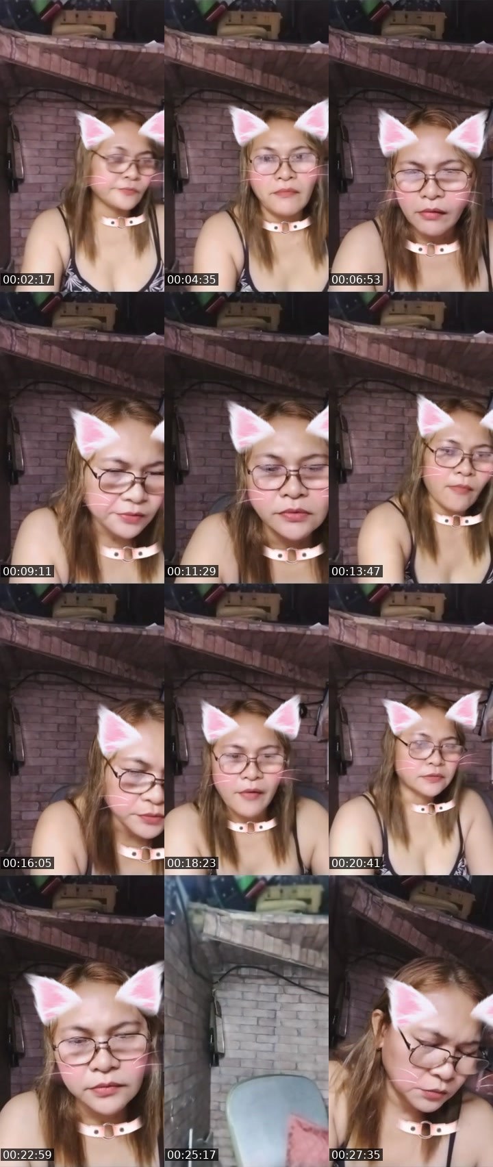 Contact-sheet preview of ℹ️ㄥ卂ⅅㄚ乃ΘȘȘ's Liveme recording