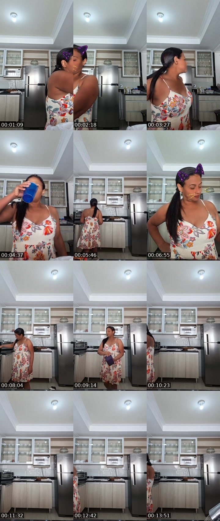 Contact-sheet preview of 🍪Valery🍑's Liveme recording
