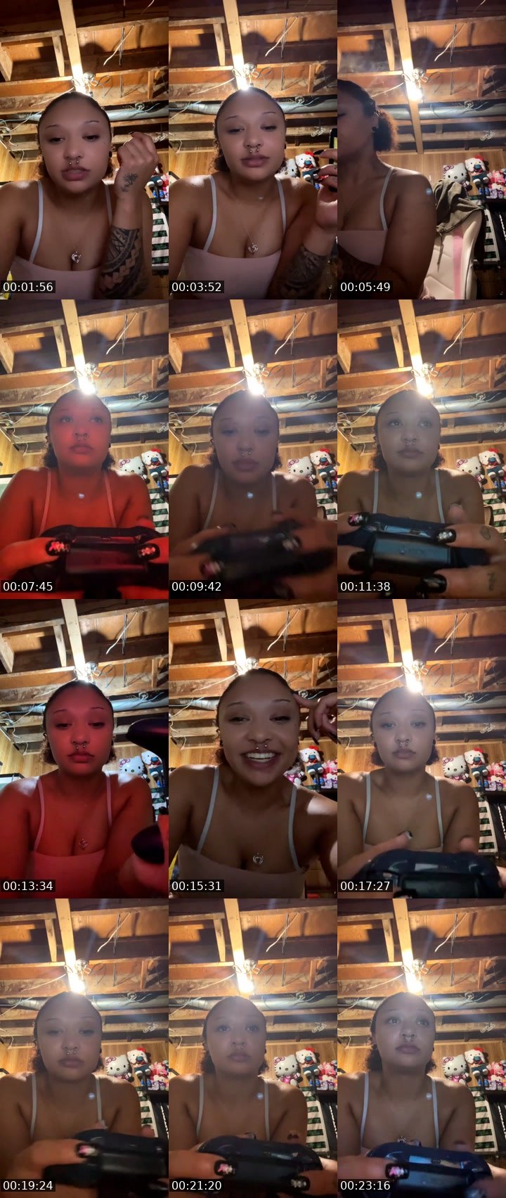 Contact-sheet preview of Milaa<3's Liveme recording