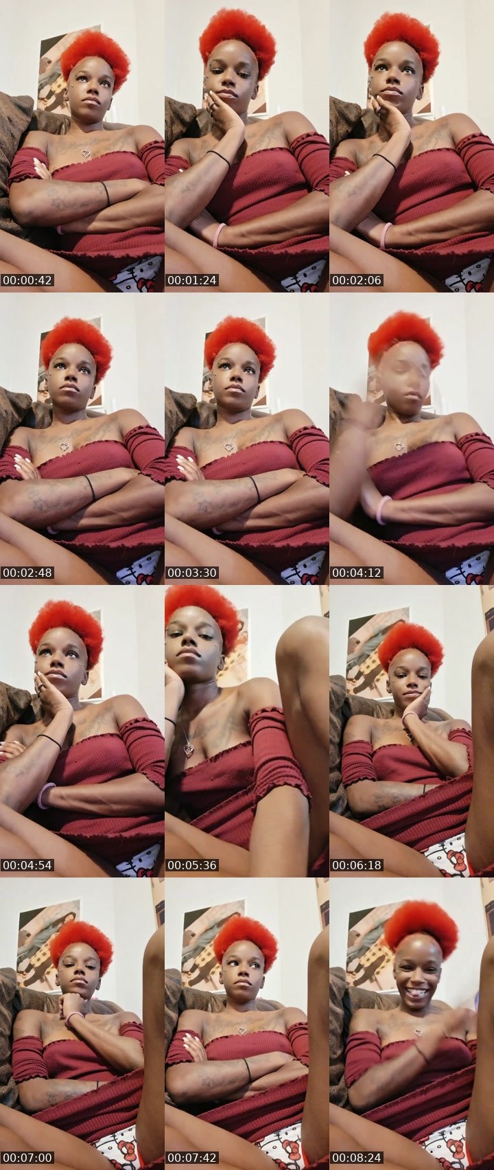 Contact-sheet preview of 🧸OhhTiny🍭💍's Liveme recording