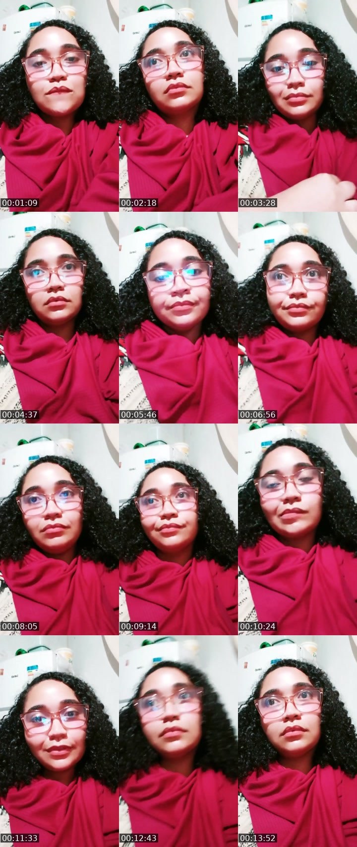 Contact-sheet preview of DarkQueen👑's Liveme recording