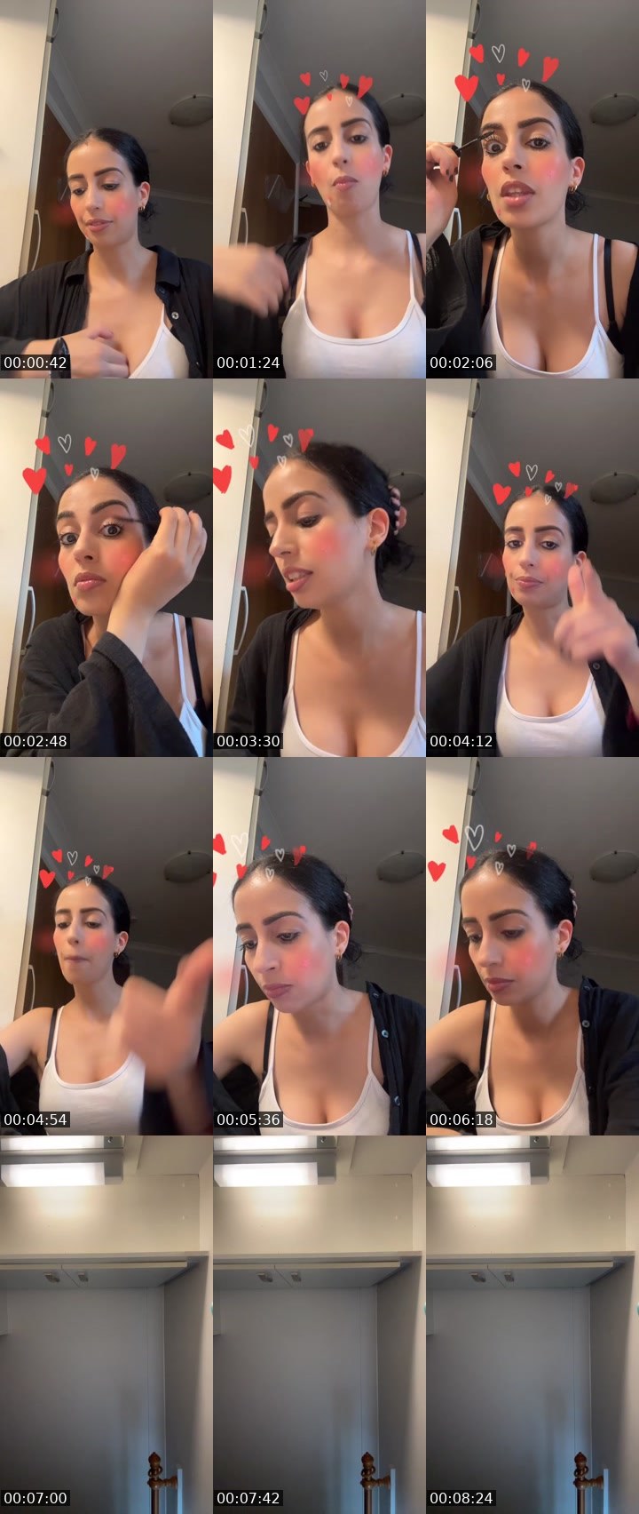 Contact-sheet preview of 𝐌𝐘𝐒𝐓𝐄𝐑𝐘 🐝's Liveme recording