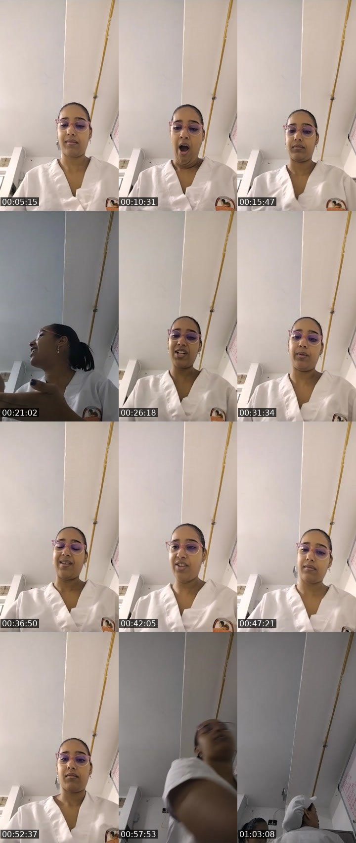 Contact-sheet preview of 💀✨June🥚🧸's Liveme recording
