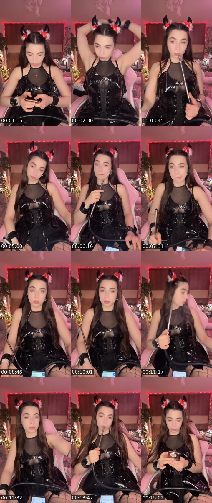Contact-sheet preview of 👑SillyGoose 🪿's Liveme recording