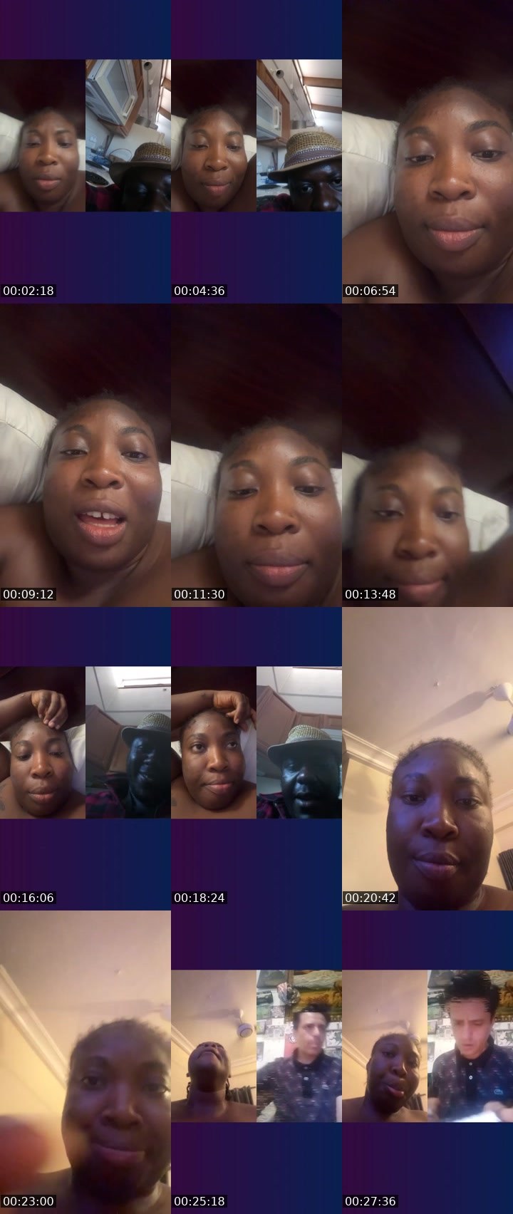 Contact-sheet preview of Joan Joshua's Liveme recording