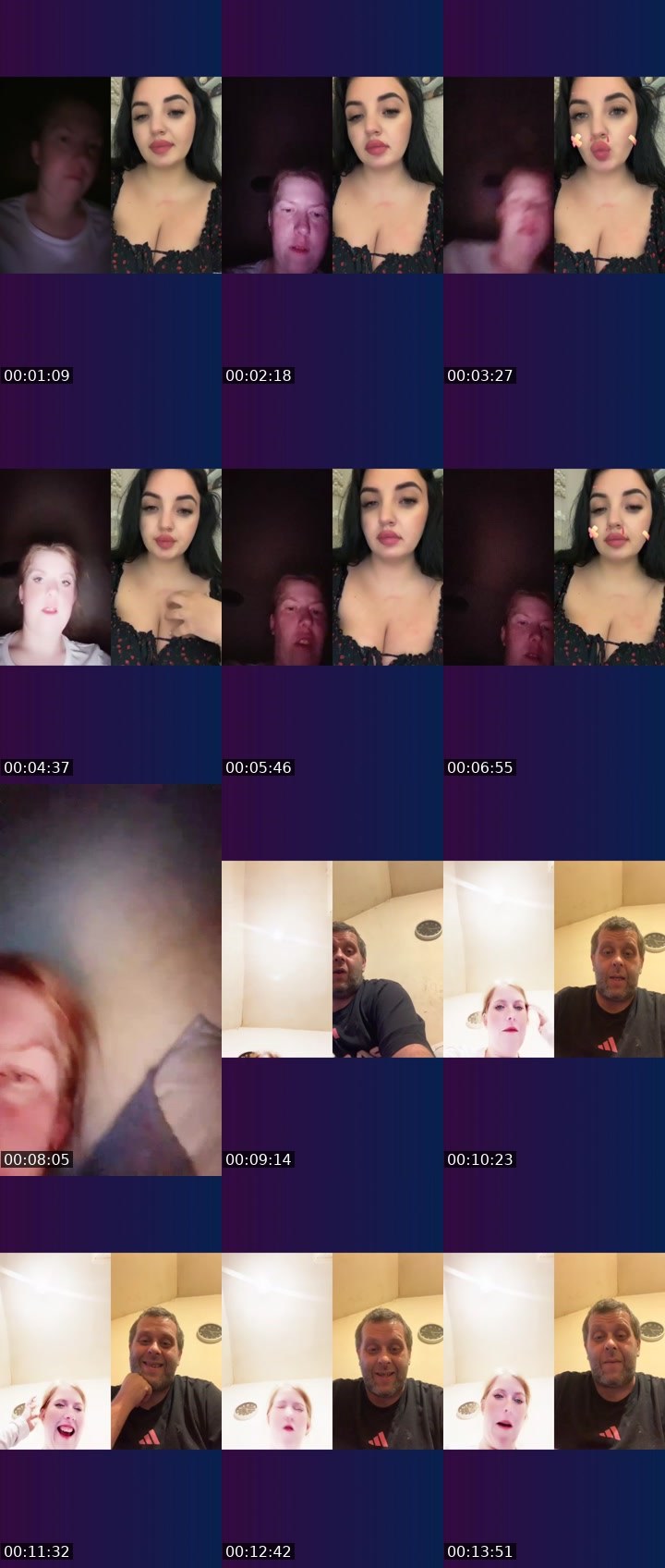 Contact-sheet preview of Katrina33's Liveme recording
