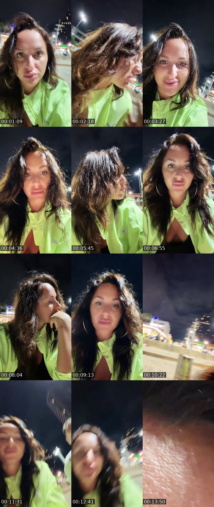 Contact-sheet preview of Miss Nino's Liveme recording