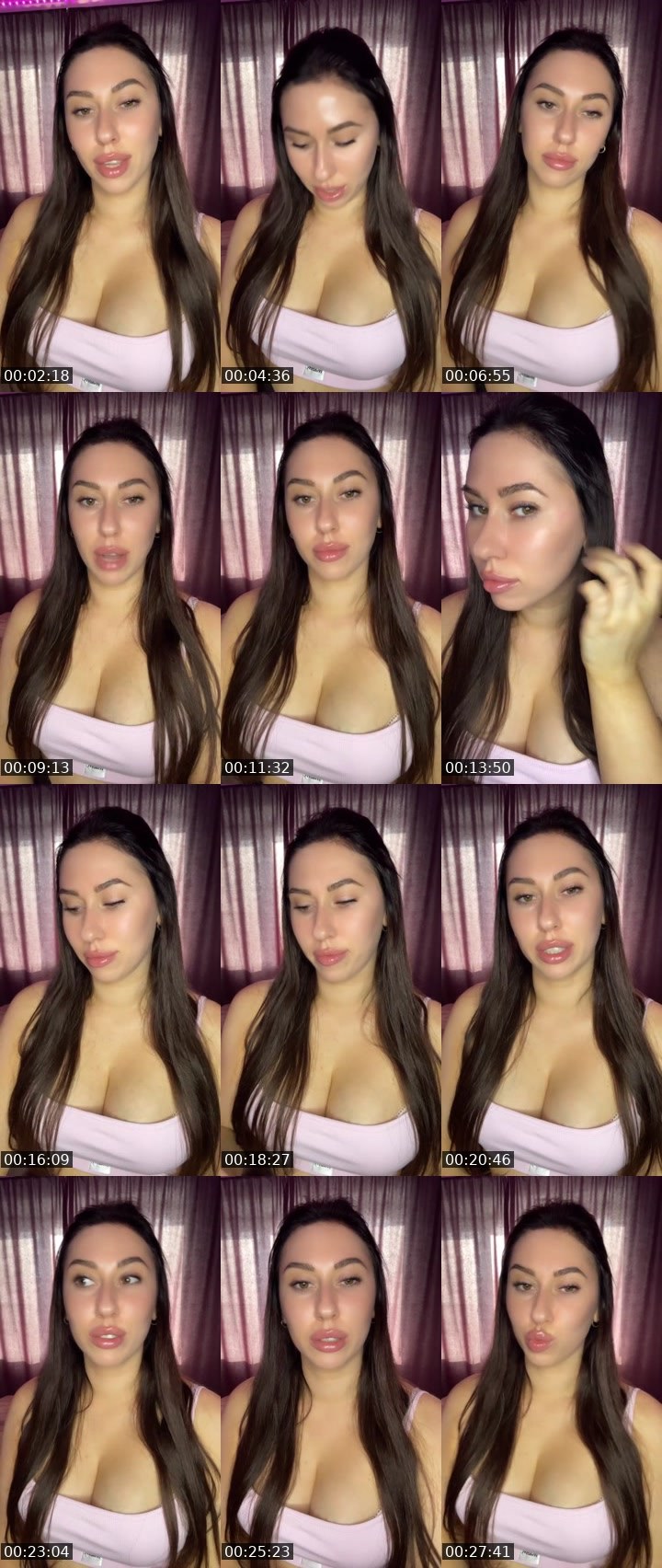 Contact-sheet preview of Enji 🖤's Liveme recording
