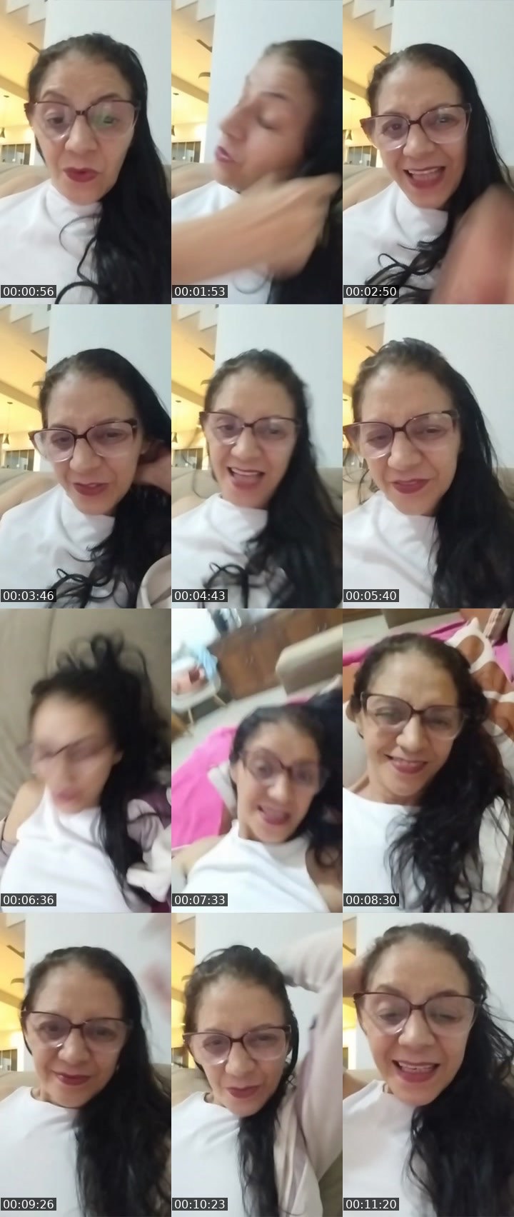 Contact-sheet preview of 12 K😘Elane's Liveme recording