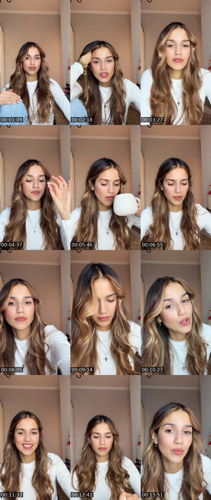 Contact-sheet preview of 👑TATI👑's Liveme recording