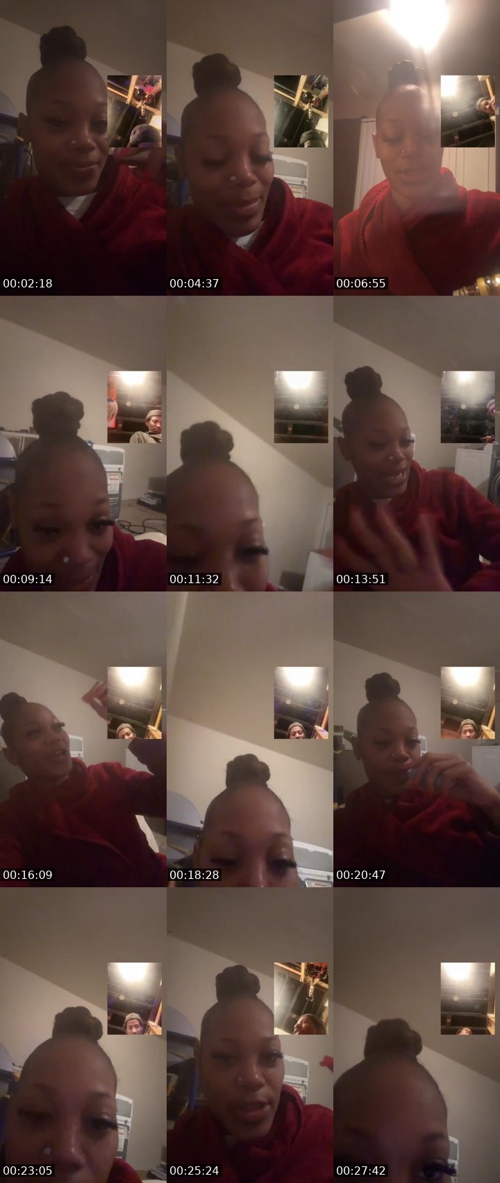 Contact-sheet preview of 🌹𝓝𝓲𝓽𝓪𝓑's Liveme recording