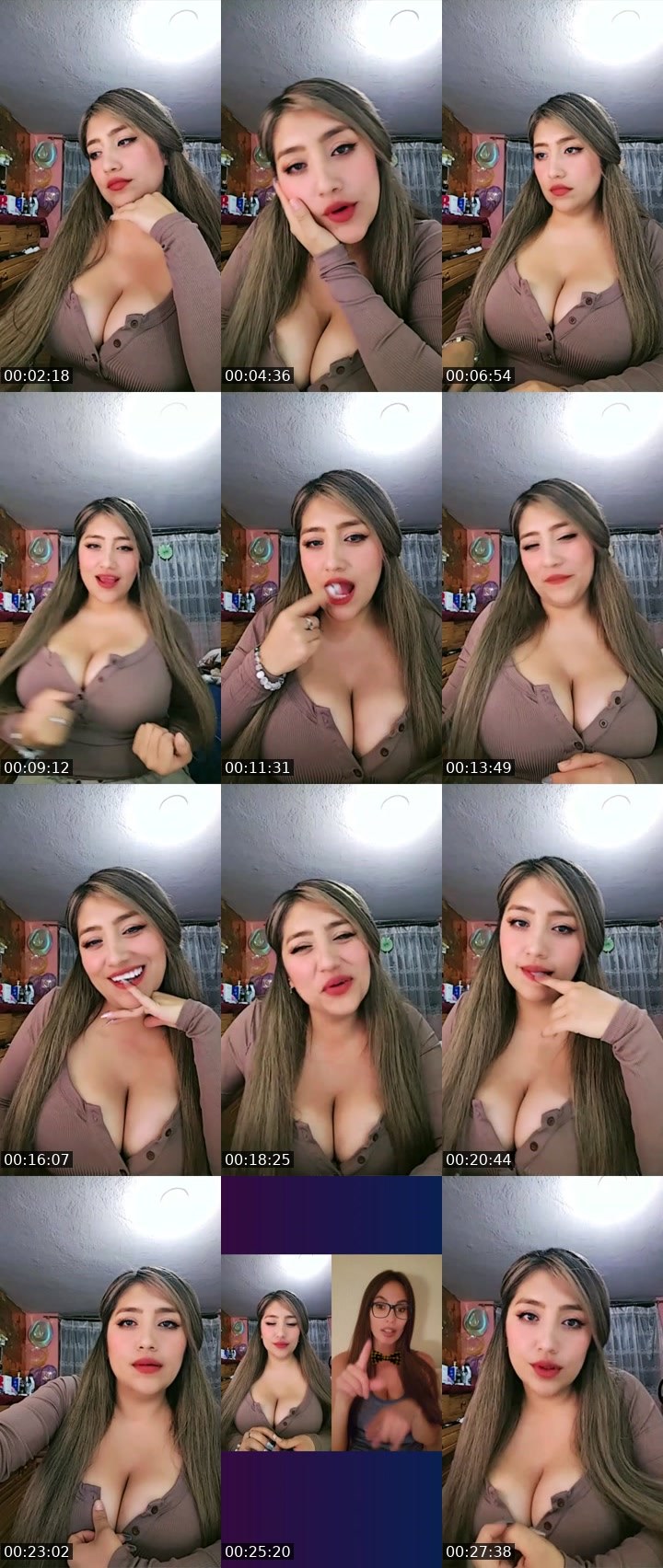 Contact-sheet preview of 🌐👻𝓓ulce🍒's Liveme recording