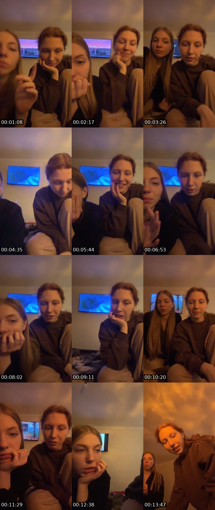 Contact-sheet preview of Kketttiii's Liveme recording
