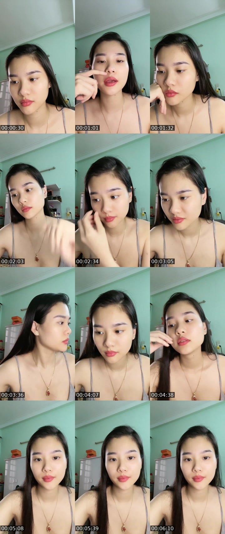 Contact-sheet preview of Aylimm's Liveme recording
