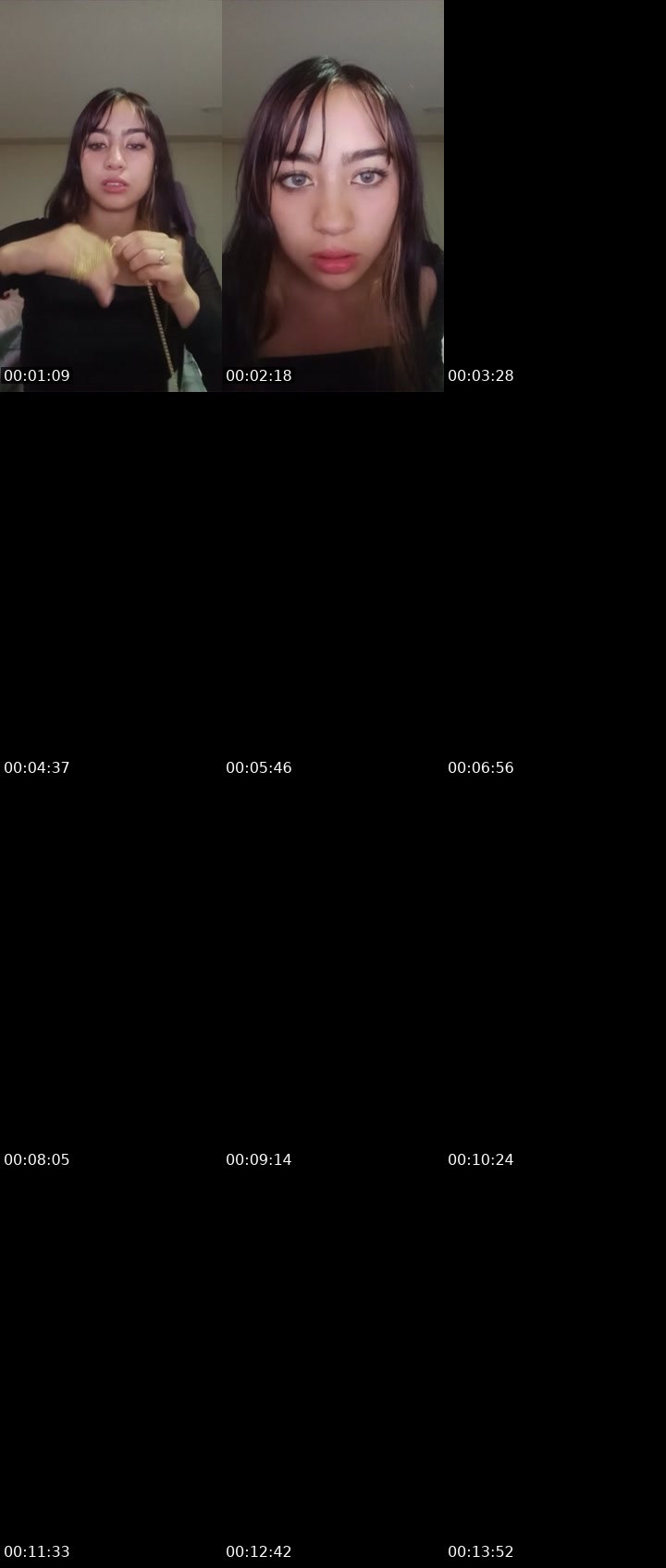 Contact-sheet preview of Valentina💕's Liveme recording