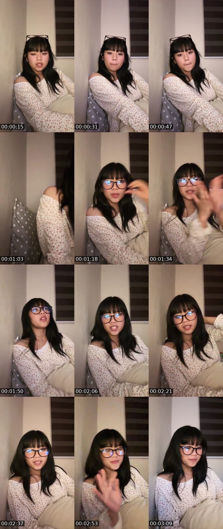 Contact-sheet preview of 👸🏻 Jinx 🧙🏻‍♀️'s Liveme recording